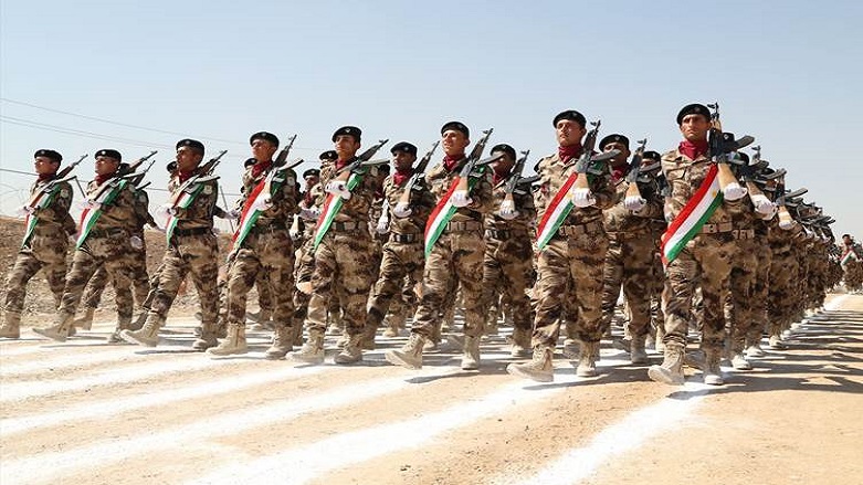 سازماندهی نیروهای پشتیبانی یک و دو در چهارچوب وزارت پیشمرگ کوردستان